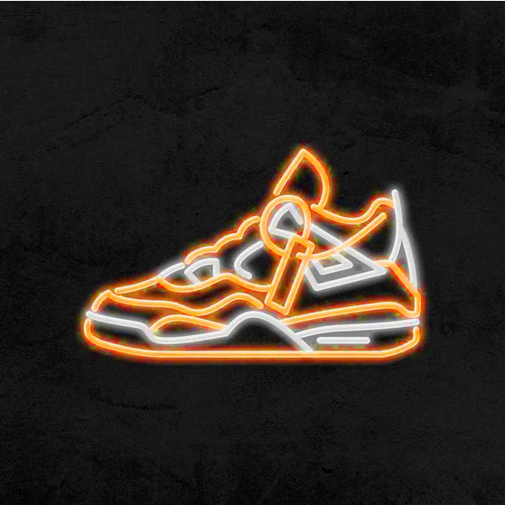Air Jordan Off White Led Neon Lamp Sneaker –