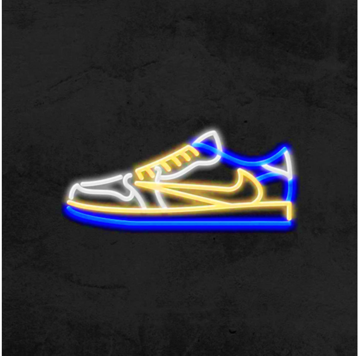 Neon Nike Jordan Jordan Led Light Air Jordan Low Travis Scott X