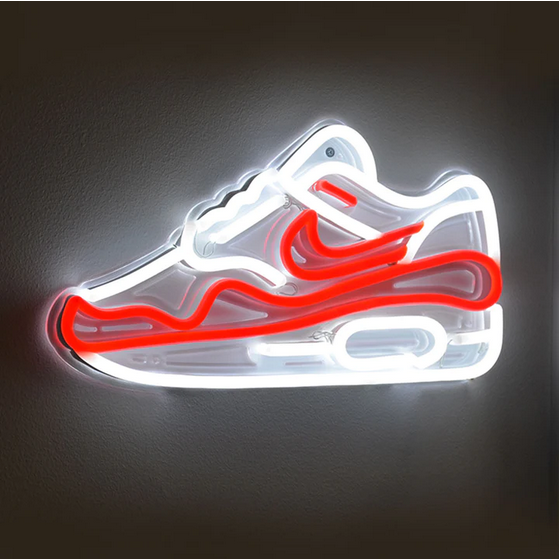 Air Max 1 Red Neon Lamp Sneaker