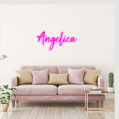 Angelica neon lamp