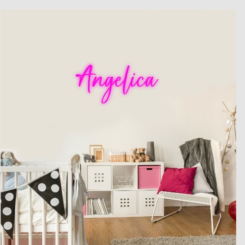 Angelica neon lamp