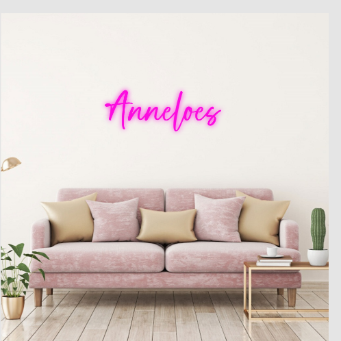Anneloes neon lamp