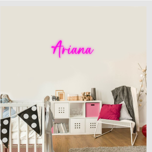 Ariana neon lamp