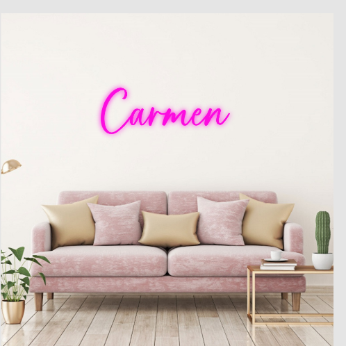Carmen neon lamp