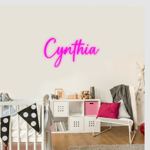 Cynthia neon lamp
