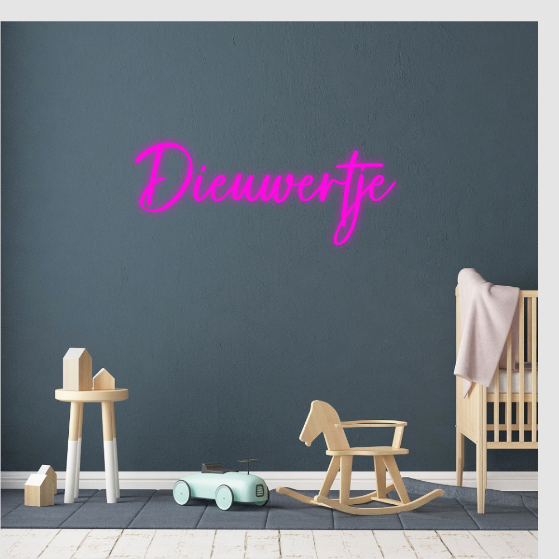 Dieuwertje neon lamp neon bord neon verlichting