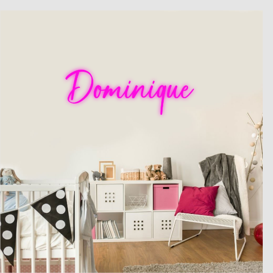 Lampe néon Dominique