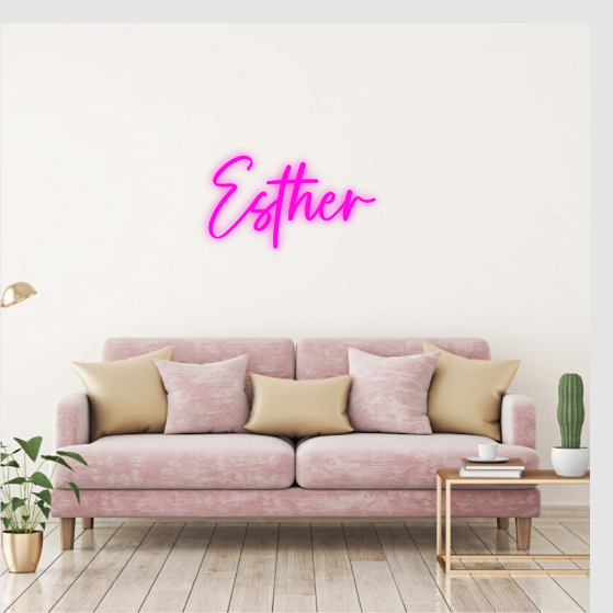 Esther Neon Lamp