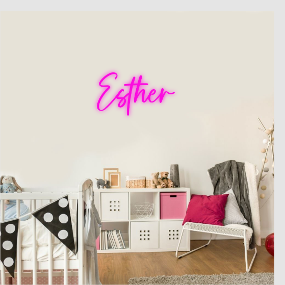 Esther Neon Lamp