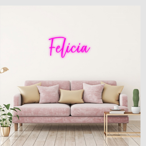 Felicia neon lamp