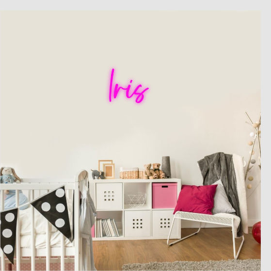 Iris Neon Lamp