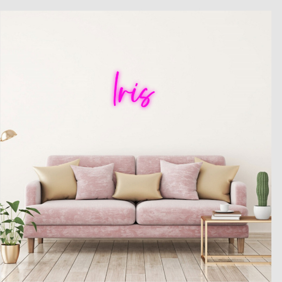 Iris Neon Lamp