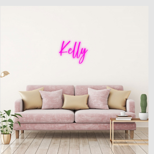 Kelly Neon Kelly Neon Lamp - Have a neon board made – neonlampen.nl