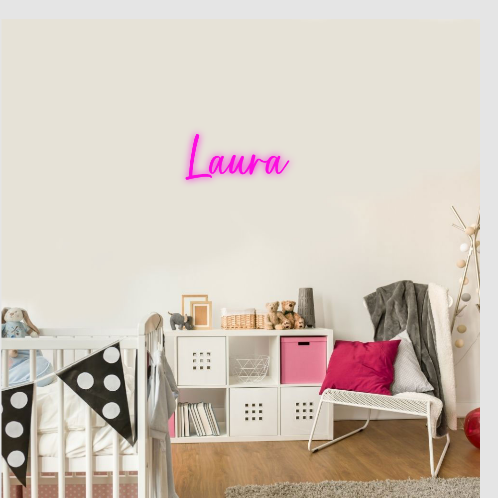 Laura neon lamp