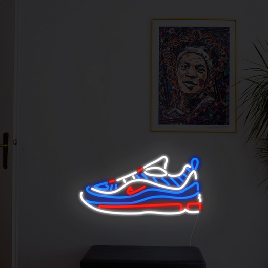 Air Max 98 - neon lamp - sneaker