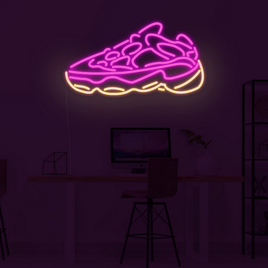 Yeezy 500 - Neon lamp - Sneaker