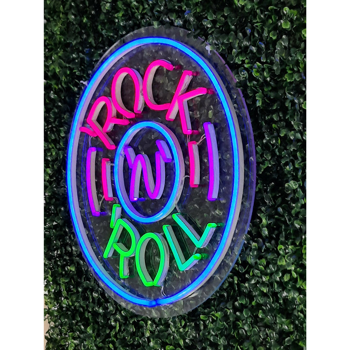 Rock roll - neon lamp - neonlicht - neonverlichting - neon