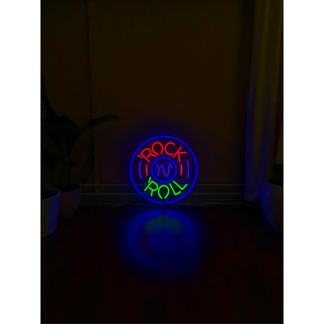 Rock roll - neon lamp - neonlicht - neonverlichting - neon