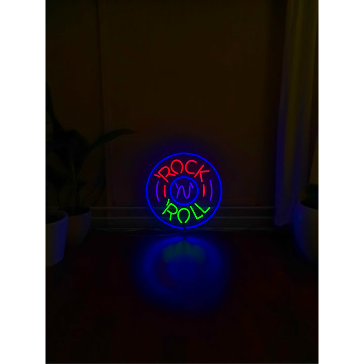 Rock roll - neon lamp - neonlicht - neonverlichting - neon