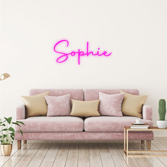 Sophie neon lamp