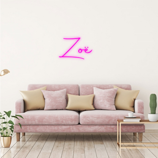 Zoë Neon Lamp
