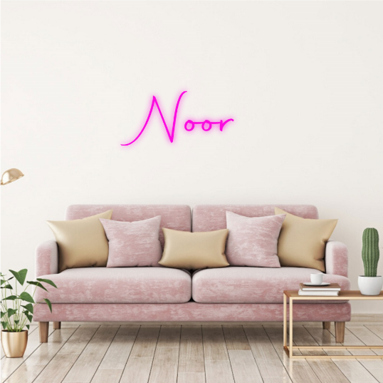 Noor neon lamp