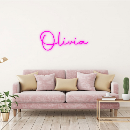 Olivia Neon Lamp