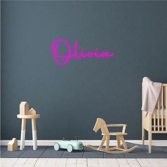 Olivia neon lamp