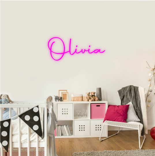 Olivia neon lamp