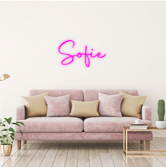 Sofie neon lamp