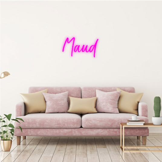Maud neon lamp