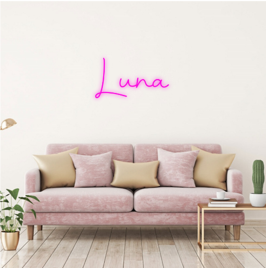Luna Neon Lamp