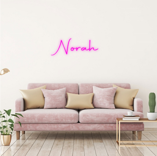 Norah neon lamp