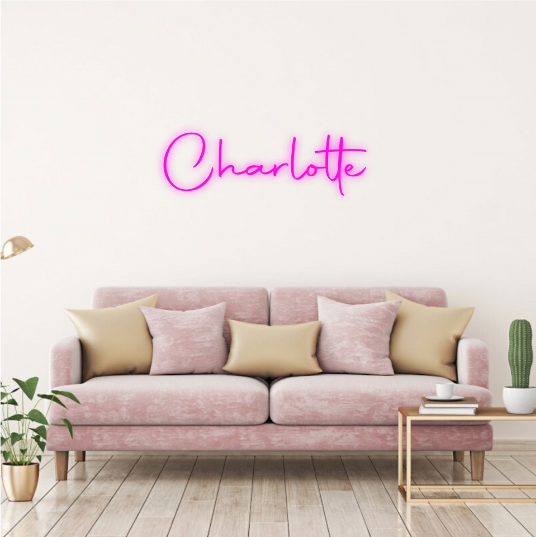 Charlotte neon lamp