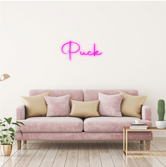 Puck Neon Lamp