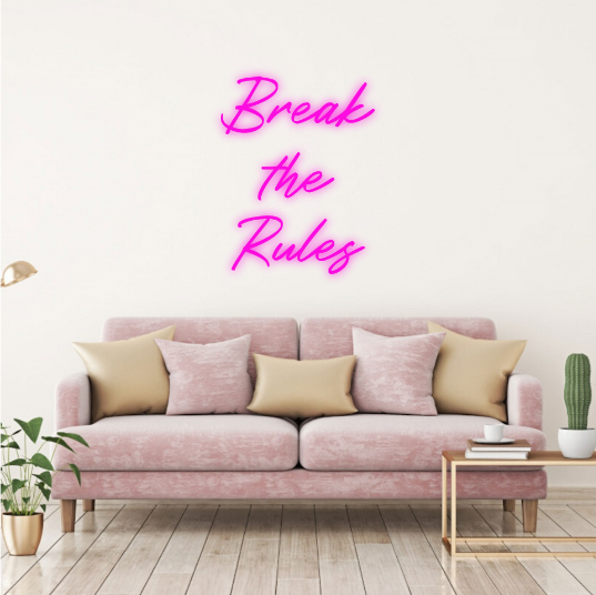 neonlampen.nl tekst neon sign laten maken. Neon lamp online maken. Naam neon lamp laten maken. Neon sign op maat, neonlamp kopen