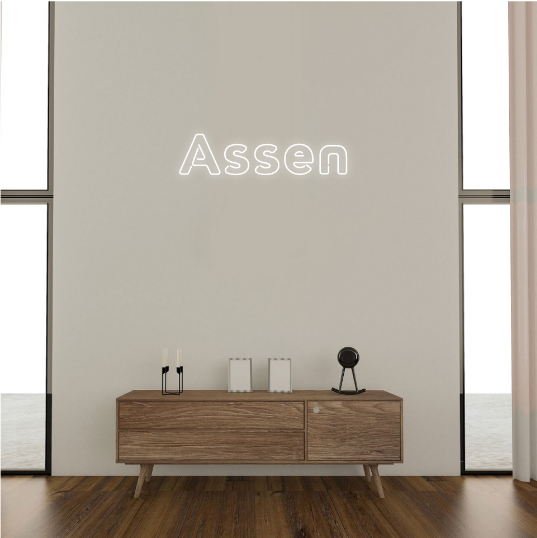 assen - neon lamp - neonlicht - neonreclame - neonverlichting