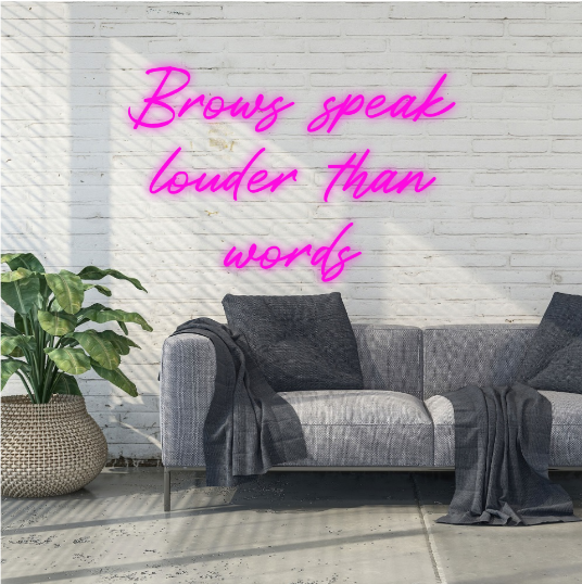 beauty - schoonheidsalon - neon lamp - neonverlichting - neonlicht - tekst neonlamp