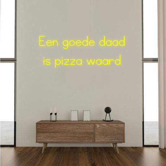 pizza  neon lamp - neonlicht - neonverlichting - neon