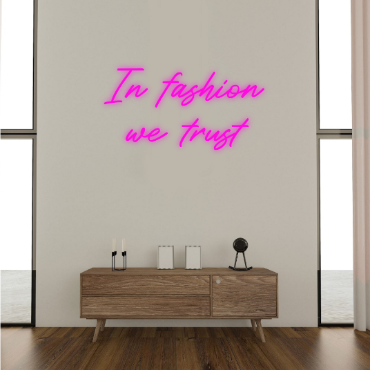 kleding winkel - neon lamp - neonlicht - neonverlichting - neon