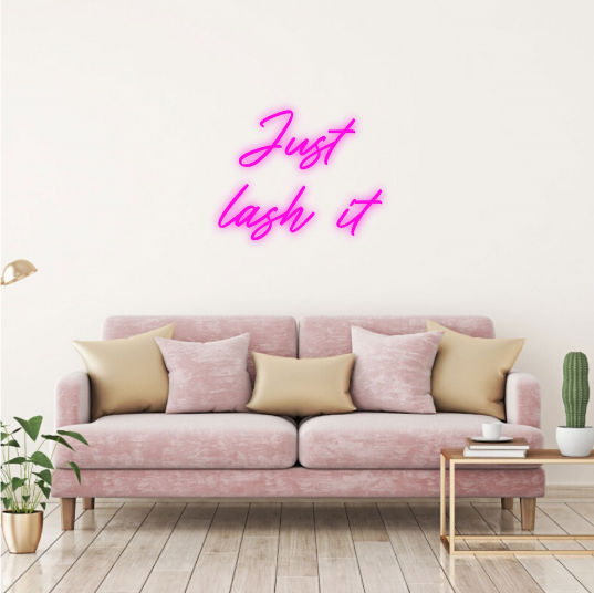 beauty - schoonheidsalon - neon lamp - neonverlichting - neonlicht - tekst neonlamp