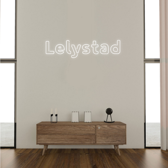 lelystad - neon lamp - neonlicht - neonreclame - neonverlichting