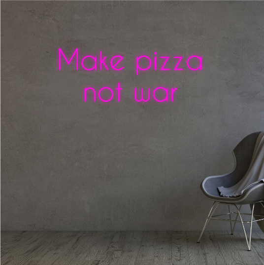 pizza - neon lamp - neonlicht - neonverlichting - neon