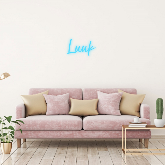 Neon Lamp Luuk