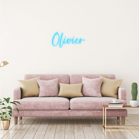 Neon lamp Olivier