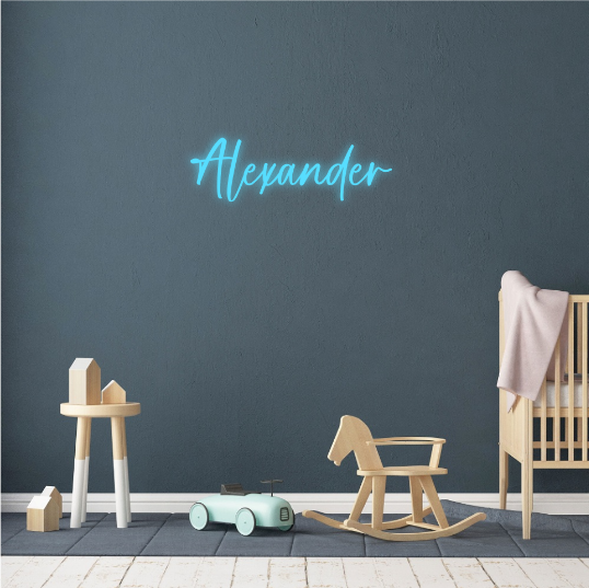 neon lamp Alexander neon bord neon verlichting